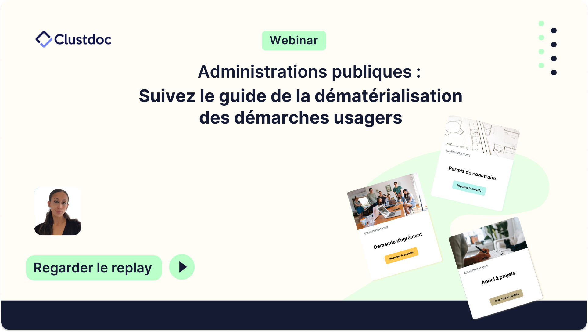 Webinaire:Suivez le guide de la dématérialisation des démarches usagers